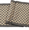 Artisan Hand Loomed Cotton Table Runner - Gray Dots - 18"x96" Arcadia Home